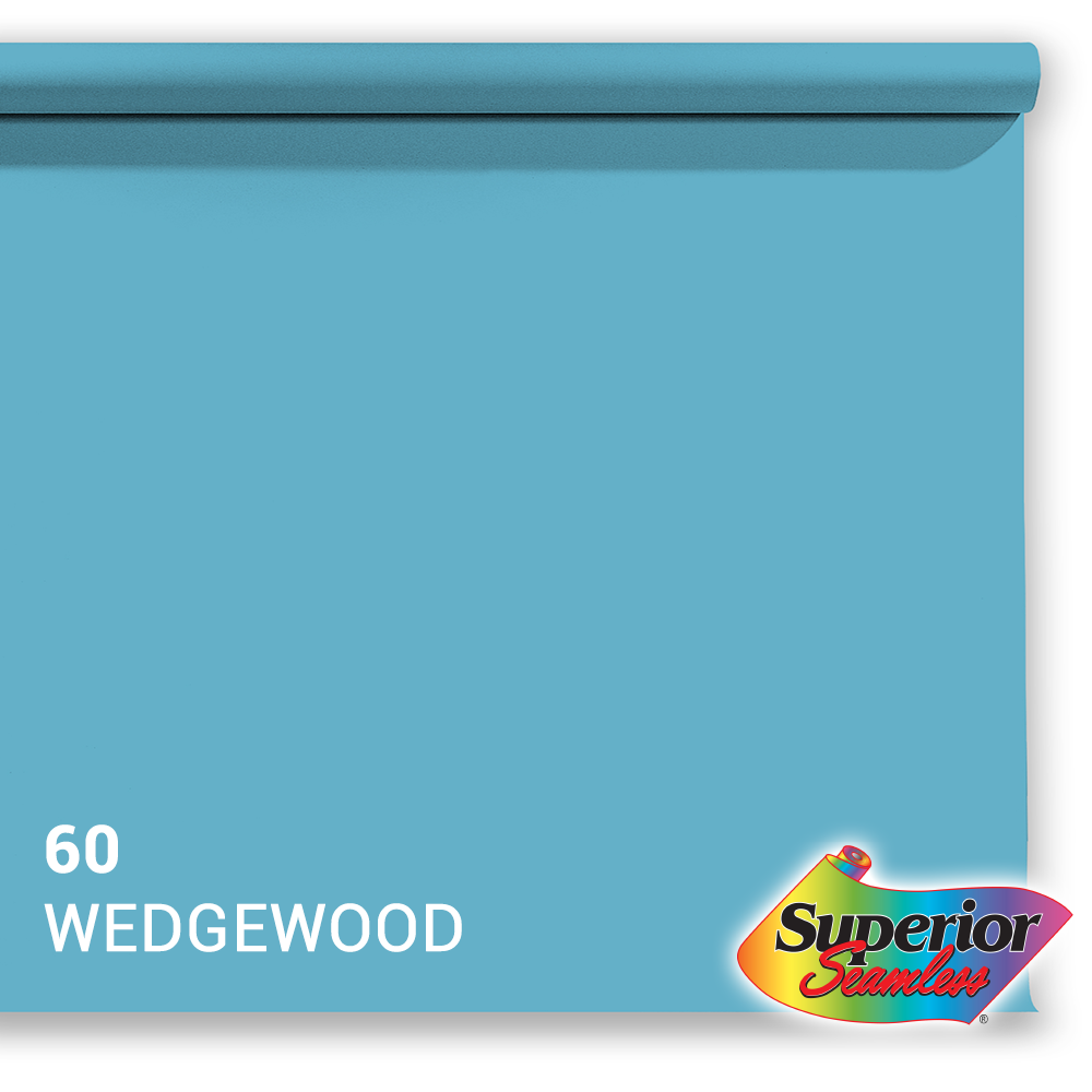 Superior Achtergrondpapier 60 Wedgewood 1,35 x 11m