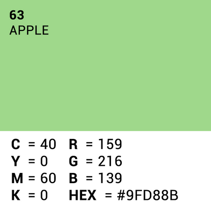 Superior Achtergrondpapier 63 Apple 1,35 x 11m — 5