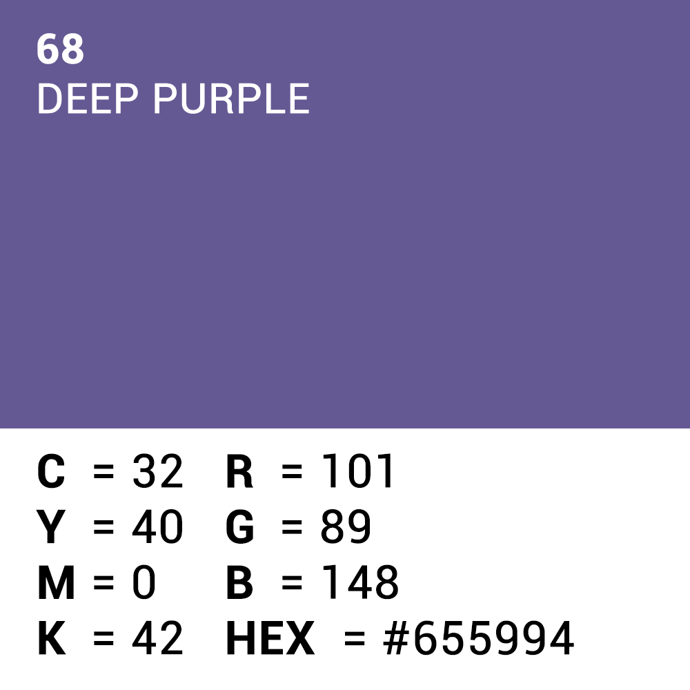 Superior Achtergrondpapier 68 Deep Purple 1,35 x 11m — 5