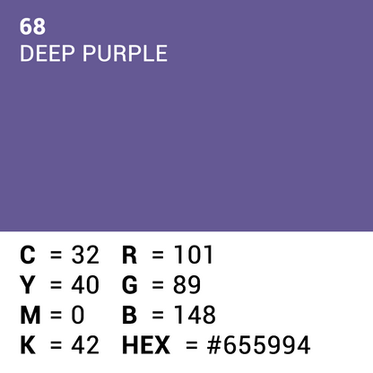 Superior Achtergrondpapier 68 Deep Purple 1,35 x 11m — 5
