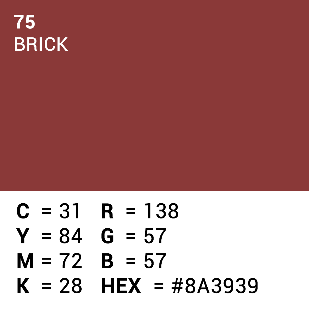 Superior Achtergrondpapier 75 Brick 1,35 x 11m — 5