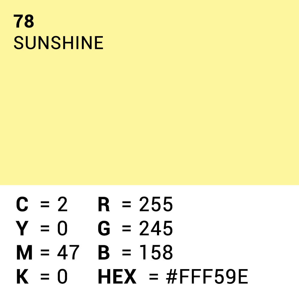 Superior Achtergrondpapier 78 Sunshine 1,35 x 11m — 5