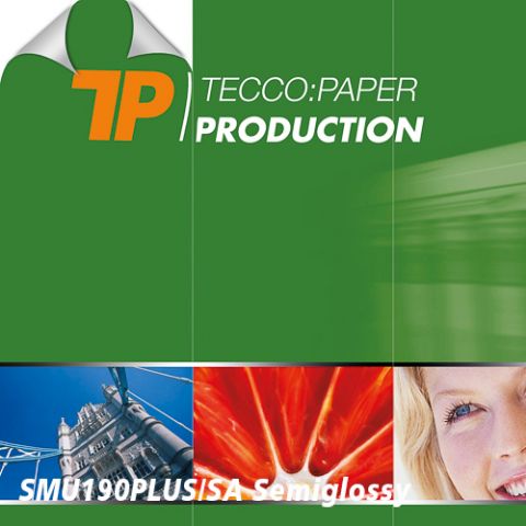 Tecco Production Paper SMU190 Plus SA Semiglossy 111,8 cm x 20 m — 2