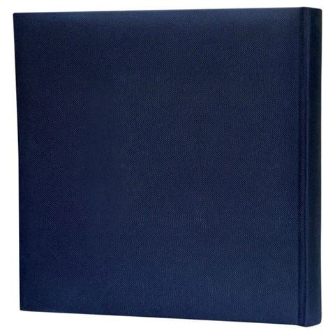 Zep Foto Album OB313130 Cotton Con Velina Blue met 30 Sheets 31x31 cm — 3