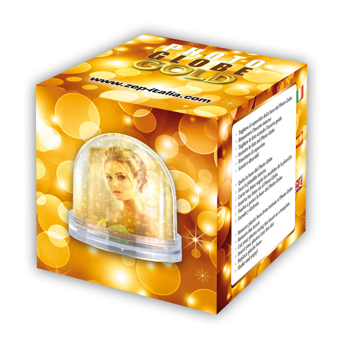 Zep PG554 6x Photo Globe Gold 6,5x6,2 cm — 2