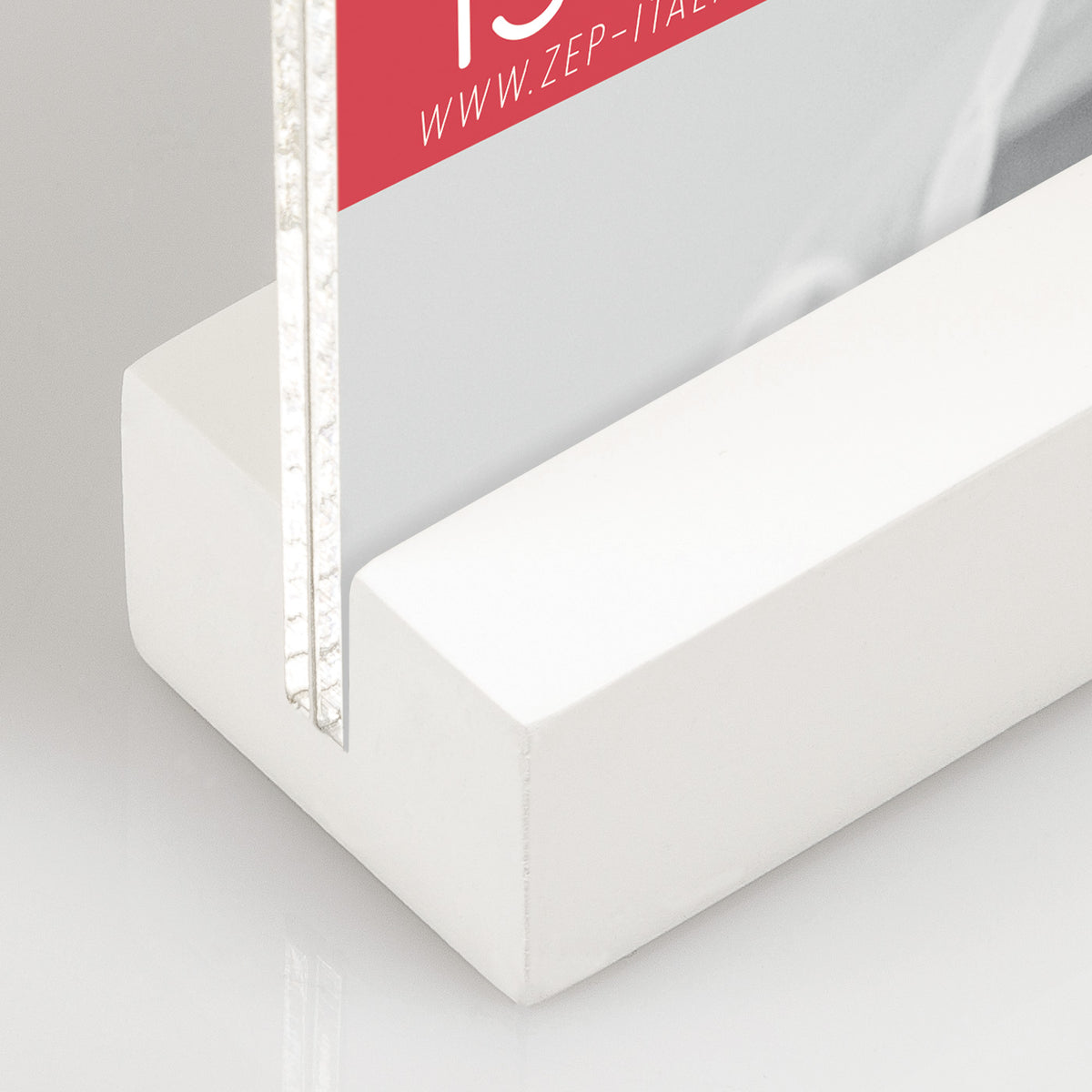 Zep Fotolijst EQ68WH Dresda White Vertical 15x20 cm — 2