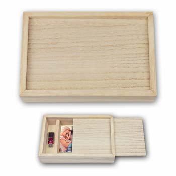 Zep fotolijst Opbergdoos Bruin USB CX7568 voor Foto 15x20 cm — 3