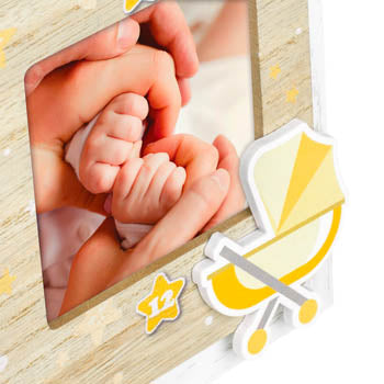 fotolijst Baby Foto multlijst VG626 Antonio 12x6x6 cm — 6