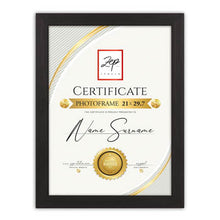 Zep fotolijst V4721B Certificate Black 21x29,7 cm