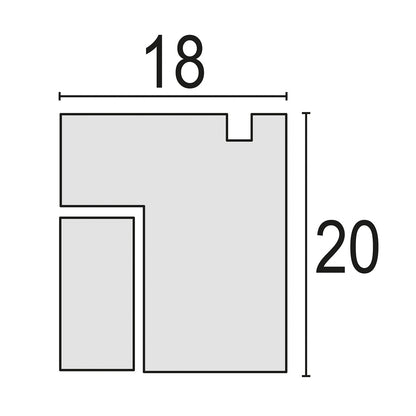 Zep fotolijst RZ368W Roma White 10x15 15x20 cm — 7