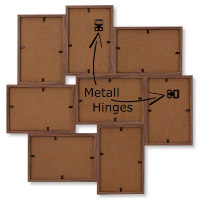 Zep Multi Fotolijst MP150 Stockholm Dark Brown 8x10x15 cm — 5