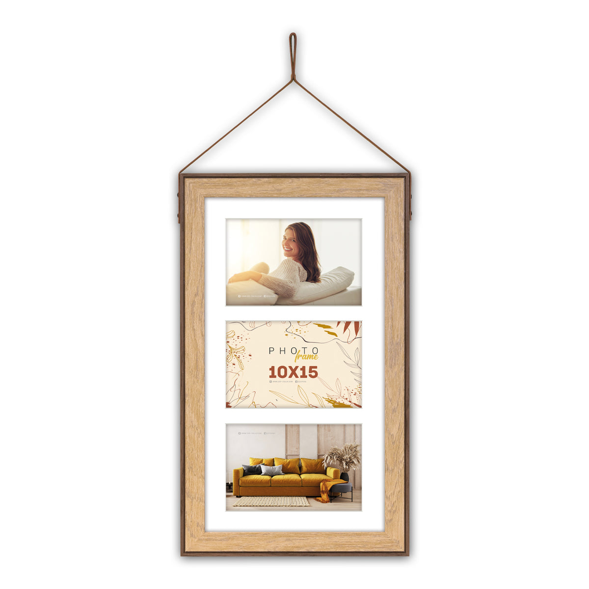 Zep fotolijst YH462 Lugo 3Q 3x10x15 (23x39) cm