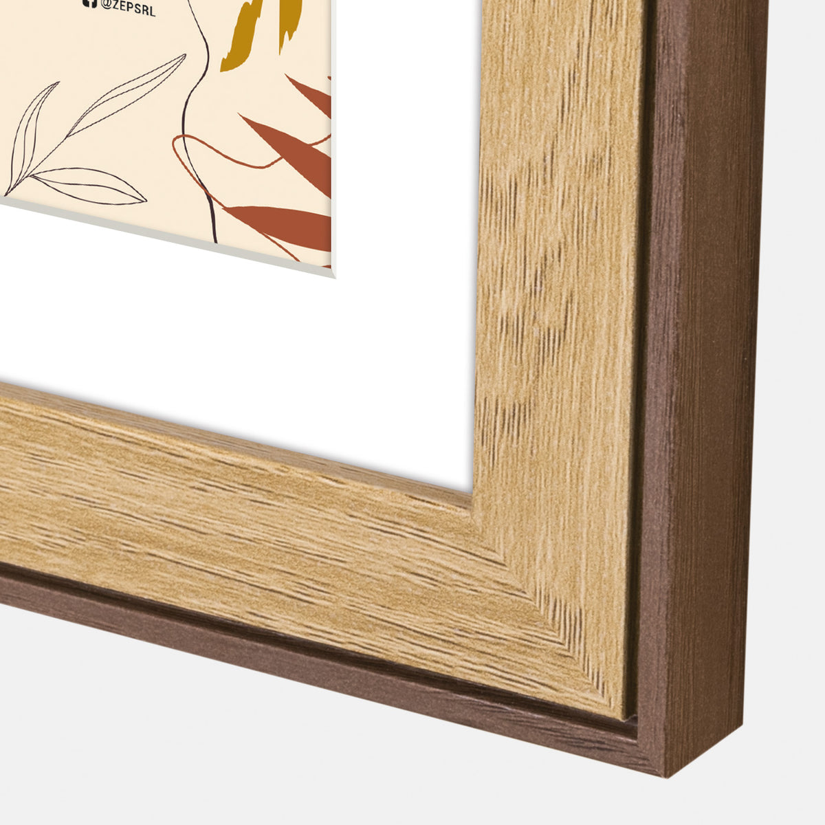 Zep fotolijst YH473 Lugo 4Q 4x10x15 (34x34) cm — 3