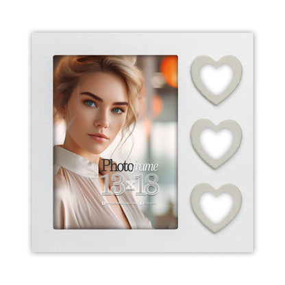 Zep fotolijst RE557W Meridia White 13x18 cm