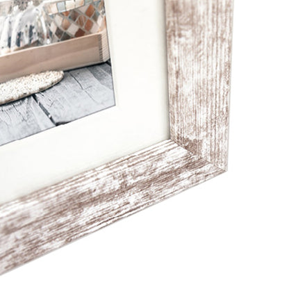 Zep Fotolijst V23136 Nelson 6 3Q White Wash voor 3 Foto's — 2