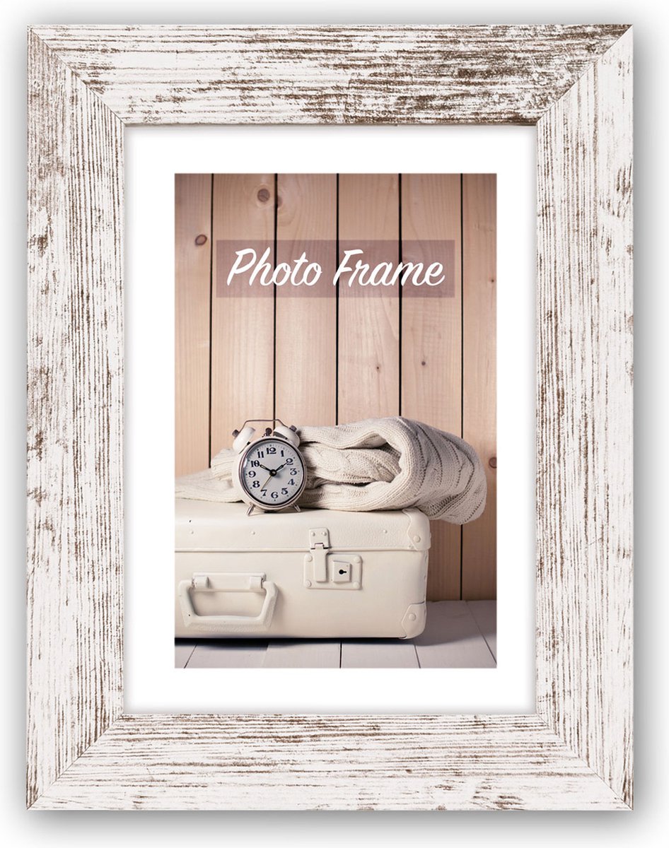 Zep Fotolijst V21546 Nelson 6 White Wash 40x50/45x55 cm