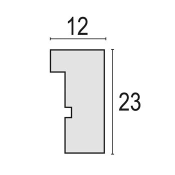 Zep Fotolijst V4575D Malmo Brown 40x60 / 50x70 cm — 7