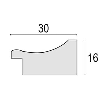 Zep fotolijst TG134W Arles White 30x40 cm — 6